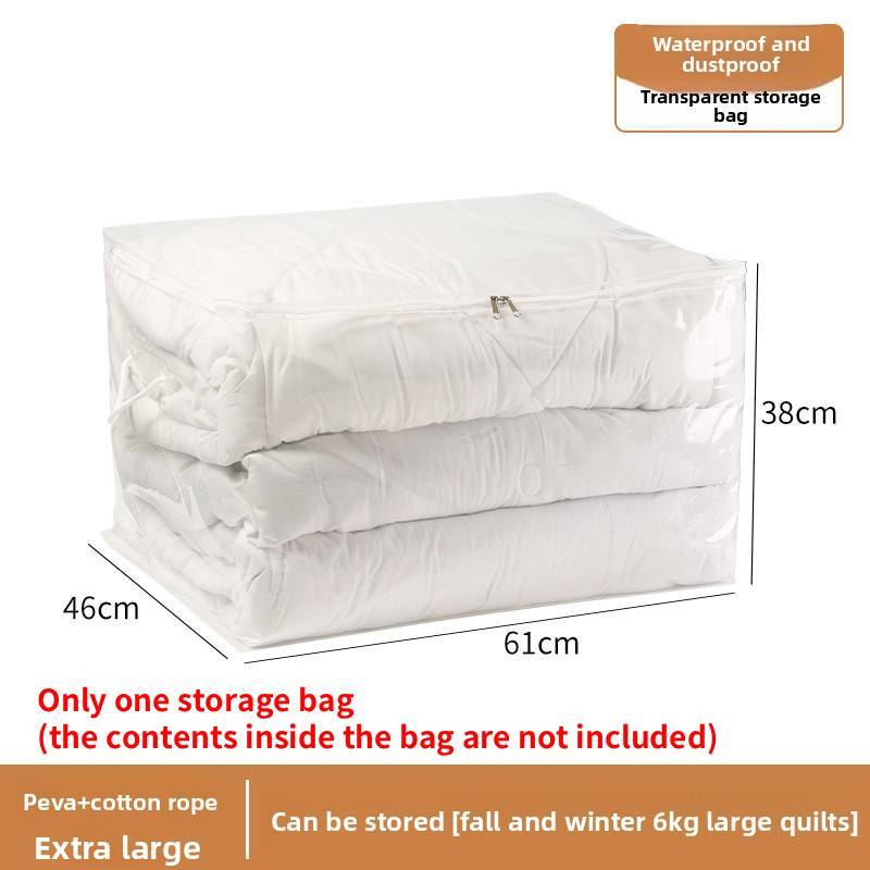 Modern Minimalist Peva Cube Storage Bag For Bedroom Organizing And Travel Use