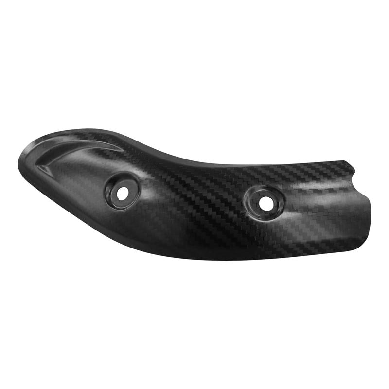 A28G-Motorcycle Exhaust Pipe Cover Exhaust Pipe Cover For BMW F850GS Middle Pipe Cover Exhaust Pipe Anti-Scald Cover Carbon Fiber