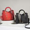 New Listing Women's Bag Atmospheric Texture Mother Bag Handbag Crocodile Leather Pattern Shoulder Bag