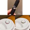 Minimalist Silver Zircon Butterfly Design Open Ring For Women Fashion Jewelry