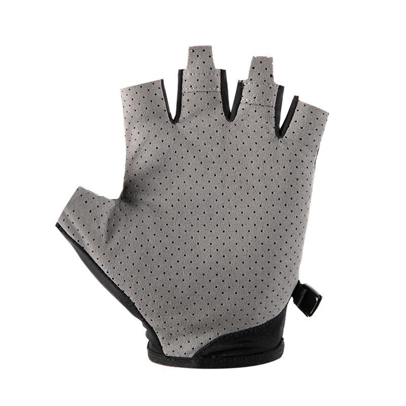 Source Factory Ice Silk Men's Summer Leakage Two Fingers Takeaway Riding Driving Outdoor Sunscreen Thin