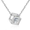 925 Silver Necklace Pendant Dolphin AAA Zircon For Women Fashion Clavicle Chain Necklaces Wedding Party Jewelry Gift