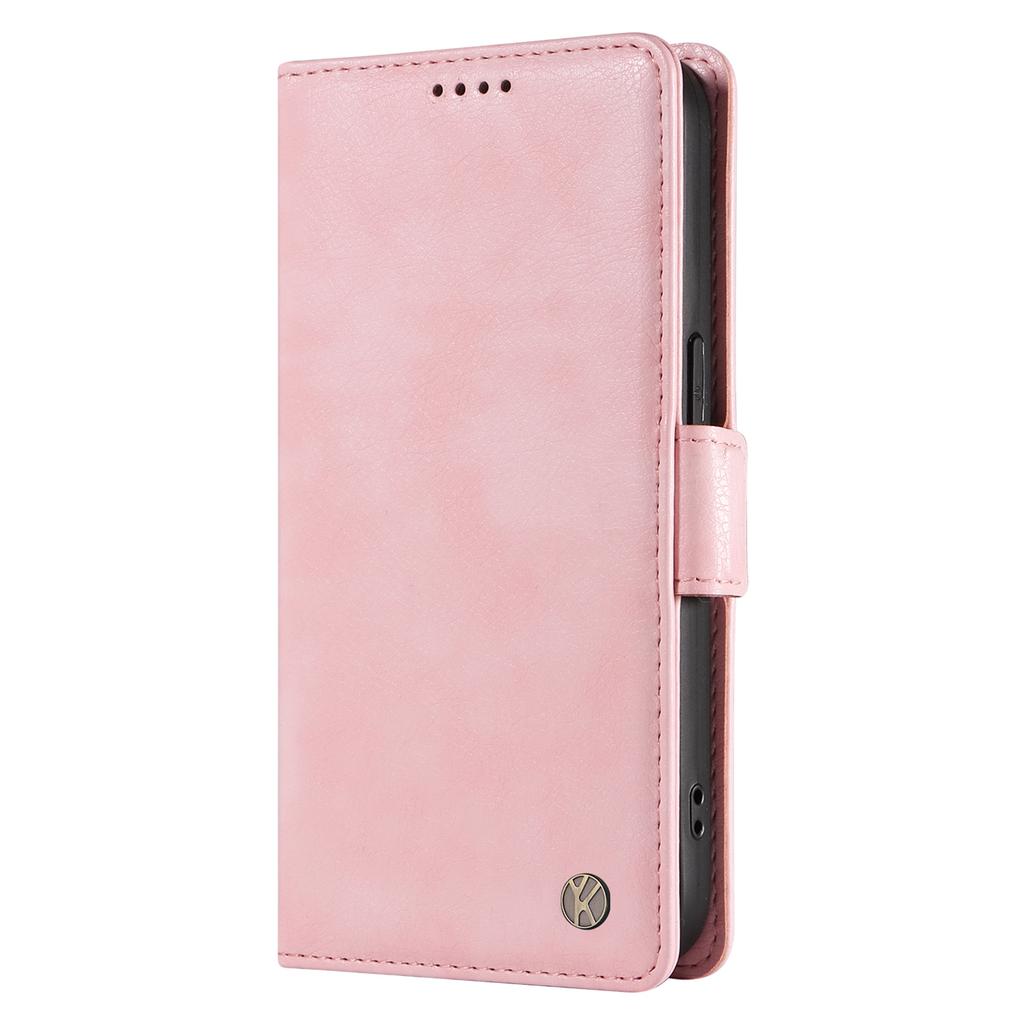 YIKATU YK-007 For Realme Narzo 70 5G/Narzo 70 Pro 5G/P1 5G/12 4G/12+ 5G Case Side Buckle PU Leather Phone Cover Litchi Texture