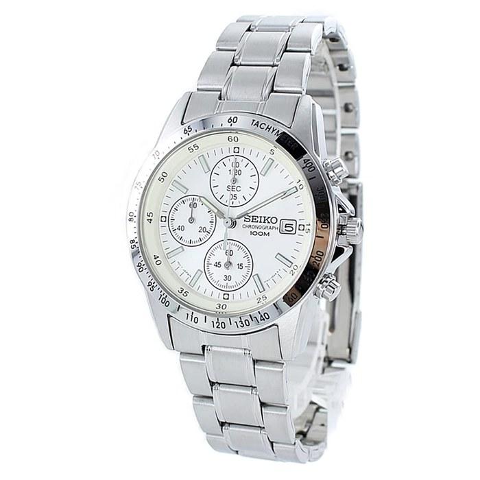 Seiko Watch Wristwatch Men s/Women s Waterproof Date Stainless Steel snd363pc