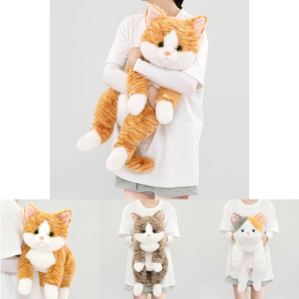 Cute Realistic Cat Plush Toy With Soft Pp Cotton For Kids Birthday Gift