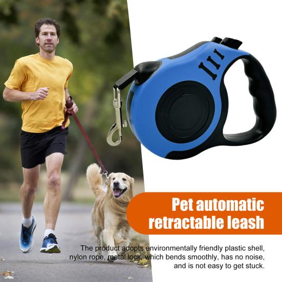 Retractable Pet Leash with Brake Button Extendable Up To 10/16ft Comfortable Grip Design Comfort Grip Dog Leash