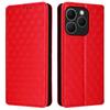 For Realme 15T 5G Case Wallet Rhombus Imprinted Leather Phone Cover