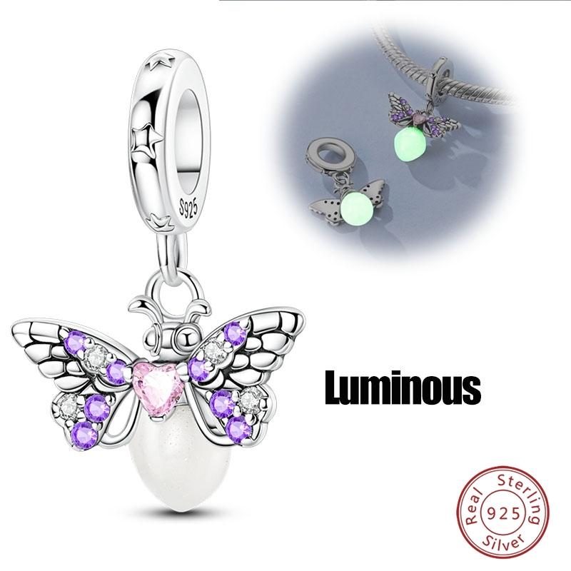 Argent S925 Chat Citrouille Carte à Jouer Ours de Diplôme Cheval de Mer 3mm Breloques Perles Design DIY Bijoux Fins