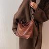 IELGY Fashion Shoulder Bag Retro Women's Crossbody Bag Casual Bucket Bag