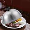 Burger Cover Basting Practical Stainless Steel Griddle Dome Cheese Melting for Teppanyaki