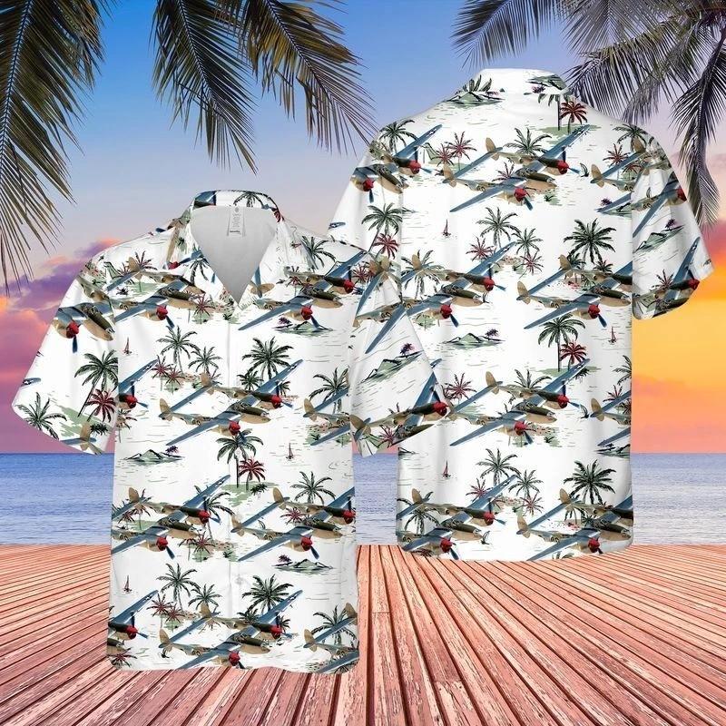 Us Air Force Lockheed P 38 Lightning Hawaiian Shirt Unisex T-Shirt XXXL