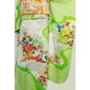 Used Bright Green Furisode Coming-of-age Ceremony