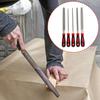 5Pcs High Hardness Steel Fine File Sharpening 6/8/10/12Inch Flat Files Grinding Straightening Polishing File Replacement