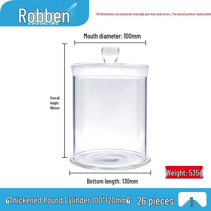 Premium Glass Staining Jar for 5/9/10/26/30/60 Slides - Vertical, Horizontal, and Round Options Available