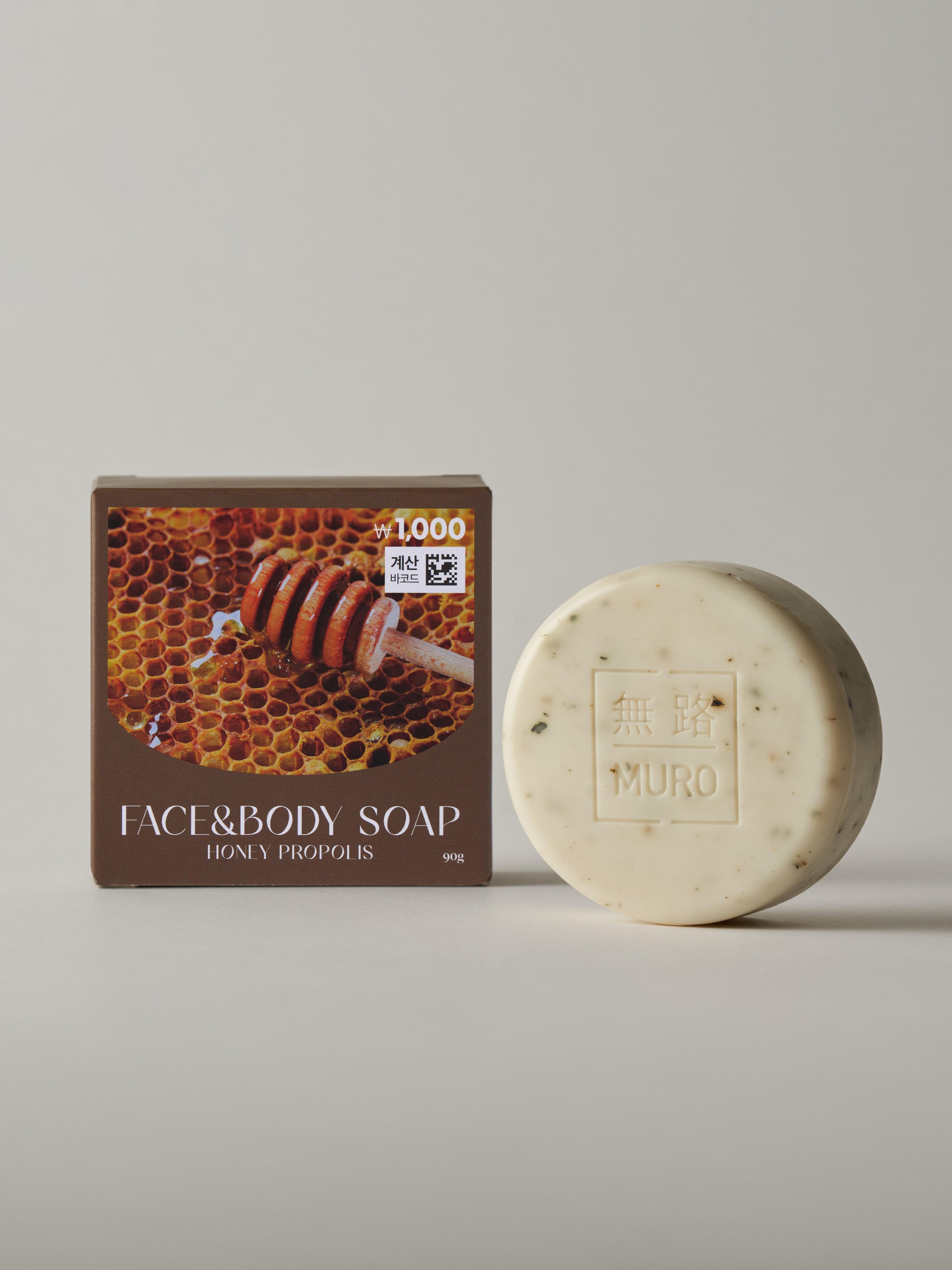 Мыло Muro Honey Propolis 90г 1ea