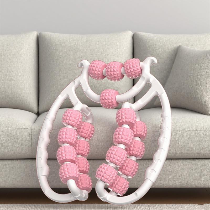 Ring Clamp Leg Massager for Calf Muscle Relaxation and Slimming Kneading Roller for Home Gym Fitness Exercise Equipment