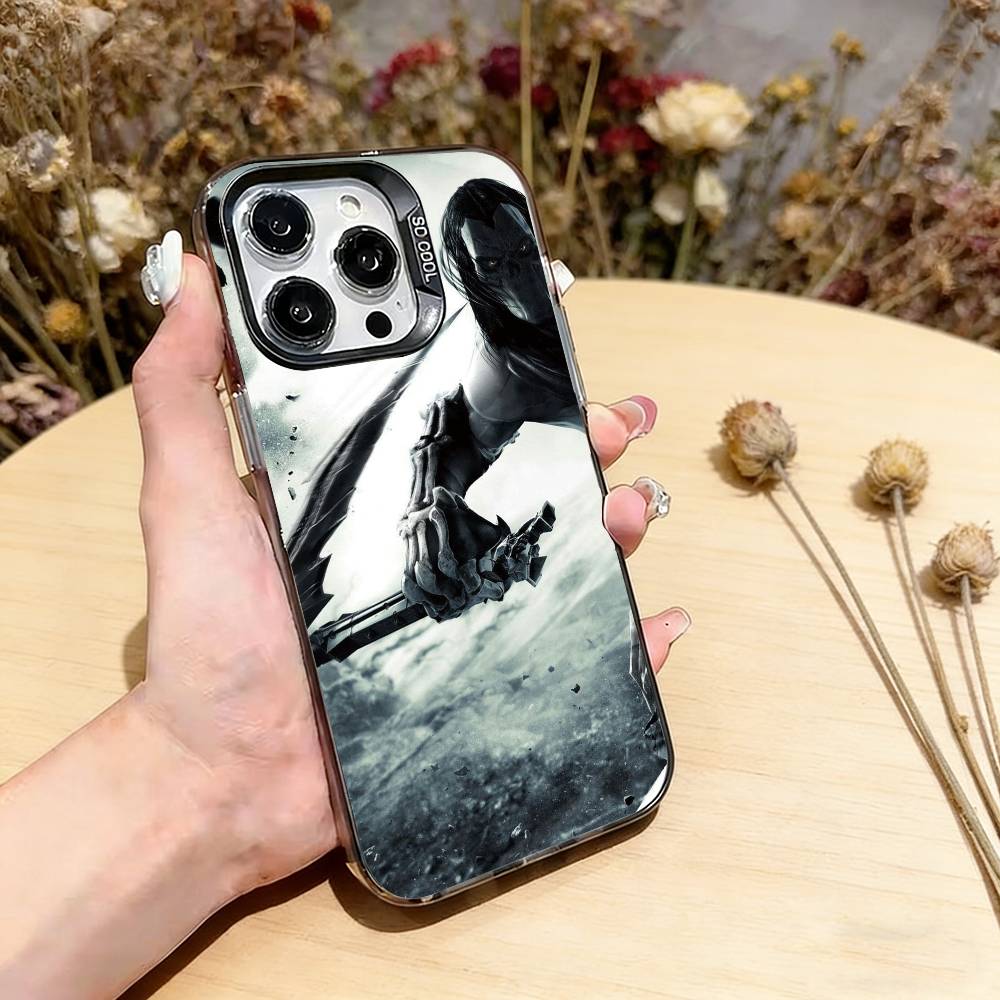 

Game D-Darksiders Phone Case For iPhone 17,16,15,14,13,12,11 Plus,Pro Max,XS,Colorful Silver Phone case Funda Cover iPhone15Pro