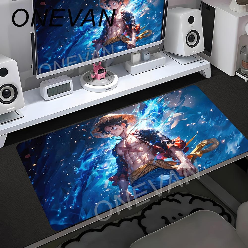 Gaming XXL Home Mouse Pad New HD PC Game Anime One Piece Luffy Mousepad XXL Keyboard Pad Non-Slip Office Laptop Carpet 50x100cm