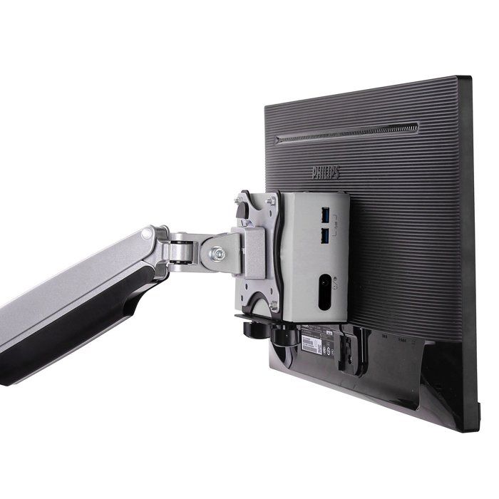 Support universel pour nuc, mac mini, mini pc 5kg maclean mc-720