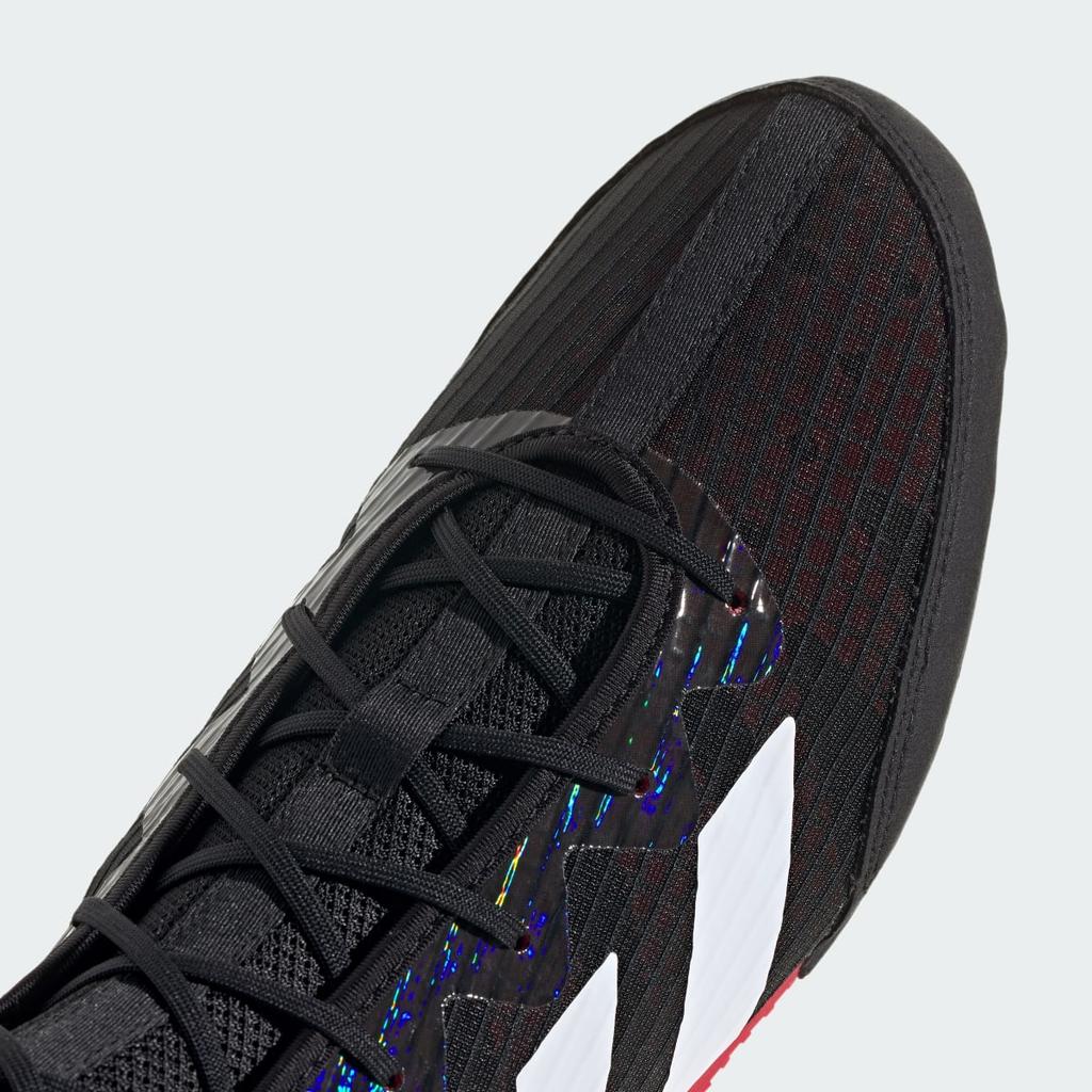 adidas Box Hog 4 IH2730 Unisex Performance Sports Shoes Core Black / Cloud White / Pure Ruby