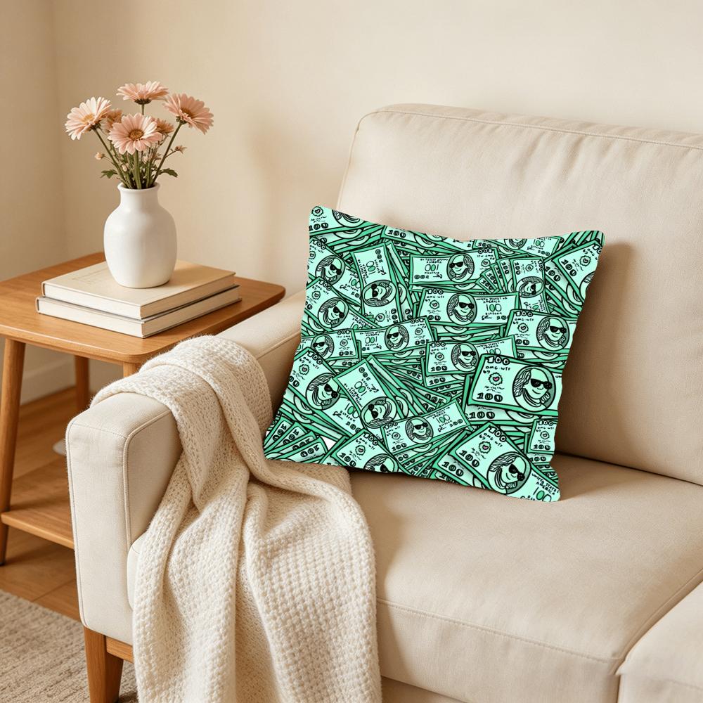 mmoney Cushion Cover comfortable cushion covers pillowcases sofa cushions warm and unique home decor pillowcases