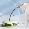 Pet Toys 1PC Cat Carousel Spring Leakage Ball Cat Play Tray Tease Cat Self-High Pet Supplies Household Cat Toy