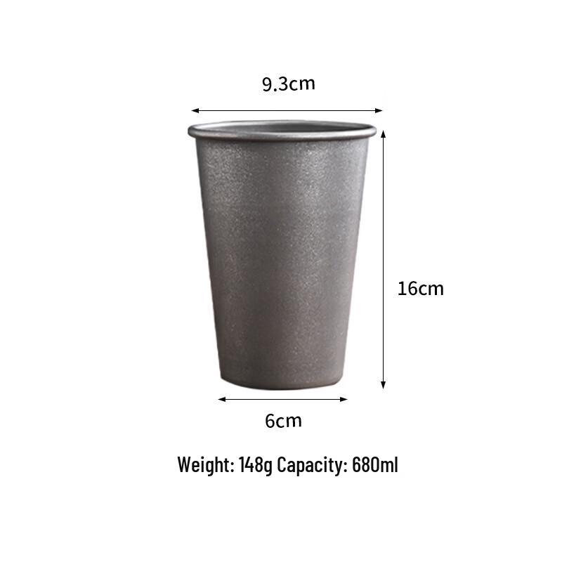 

Wutuo Vintage Camping Drink Cups