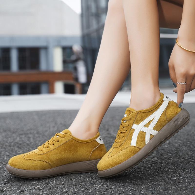 Thick-soled Women's New Spring Student Sports Versatile Casual Whiteboard Shoes