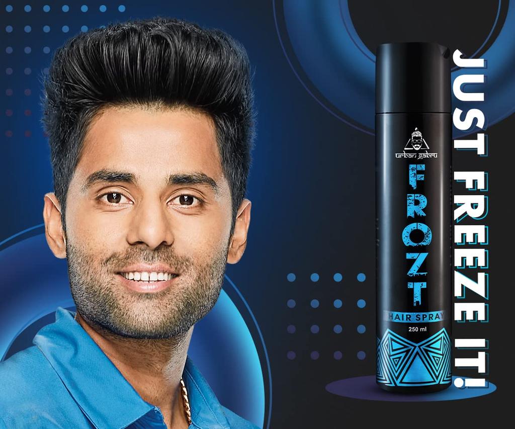 UrbanGabru Frozt Hair Setting Spray Extreme Hold for Women & Men (250 ml)
