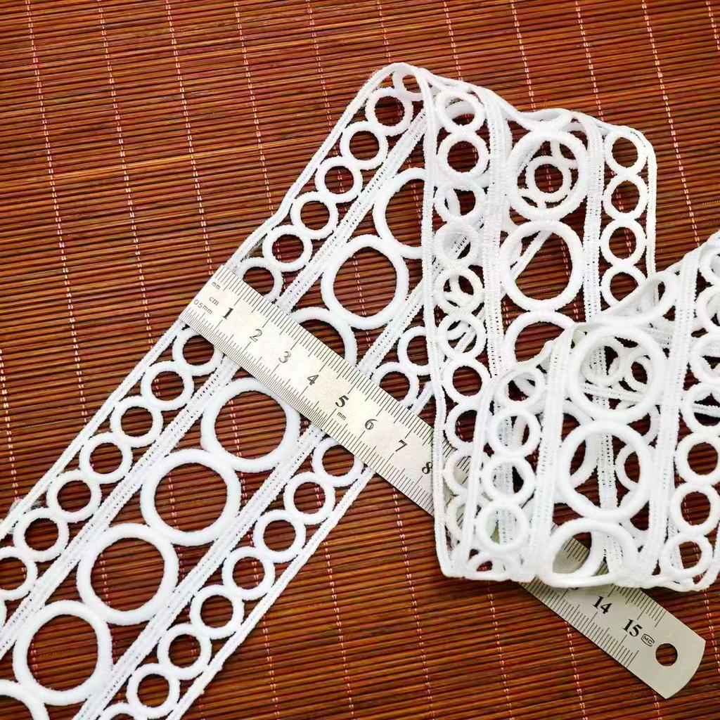 Milk Silk Water-Soluble Embroidery Lace Clothing Materials, Handmade Diy Clothing Accessories, Decorative Accessories