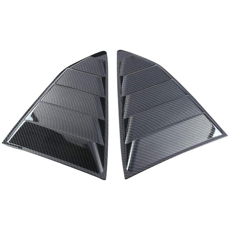 

NEW-Car Body Trim Vents For 15-22 Ford Mustang Tuning Side Air Intake Vents Louvres Special Exterior Sticker