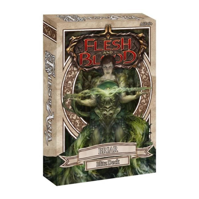 Flesh &; Blood TCG - Tales of Aria Card Games - Briar Deck 40 Cards