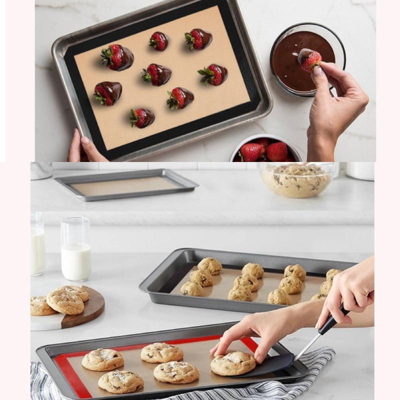Temperature Silicone High Baking Mat Non Stick Cooking Surface Kitchen Baking