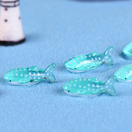 5шт фигурки акул садовый мох микро бонсай украшения пейзаж DIY стол декор — фото 6