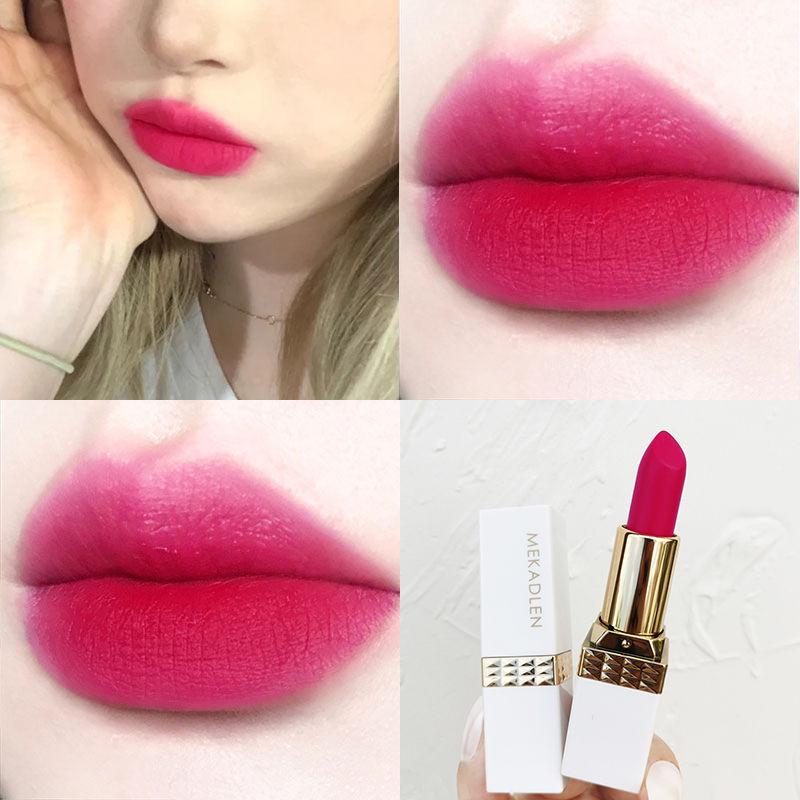 McCartyron Dragon Fruit Color Lipstick: Berry Plum, Rose Red, Purple, Milk Tea, Bean Paste, Cherry Blossom Pink