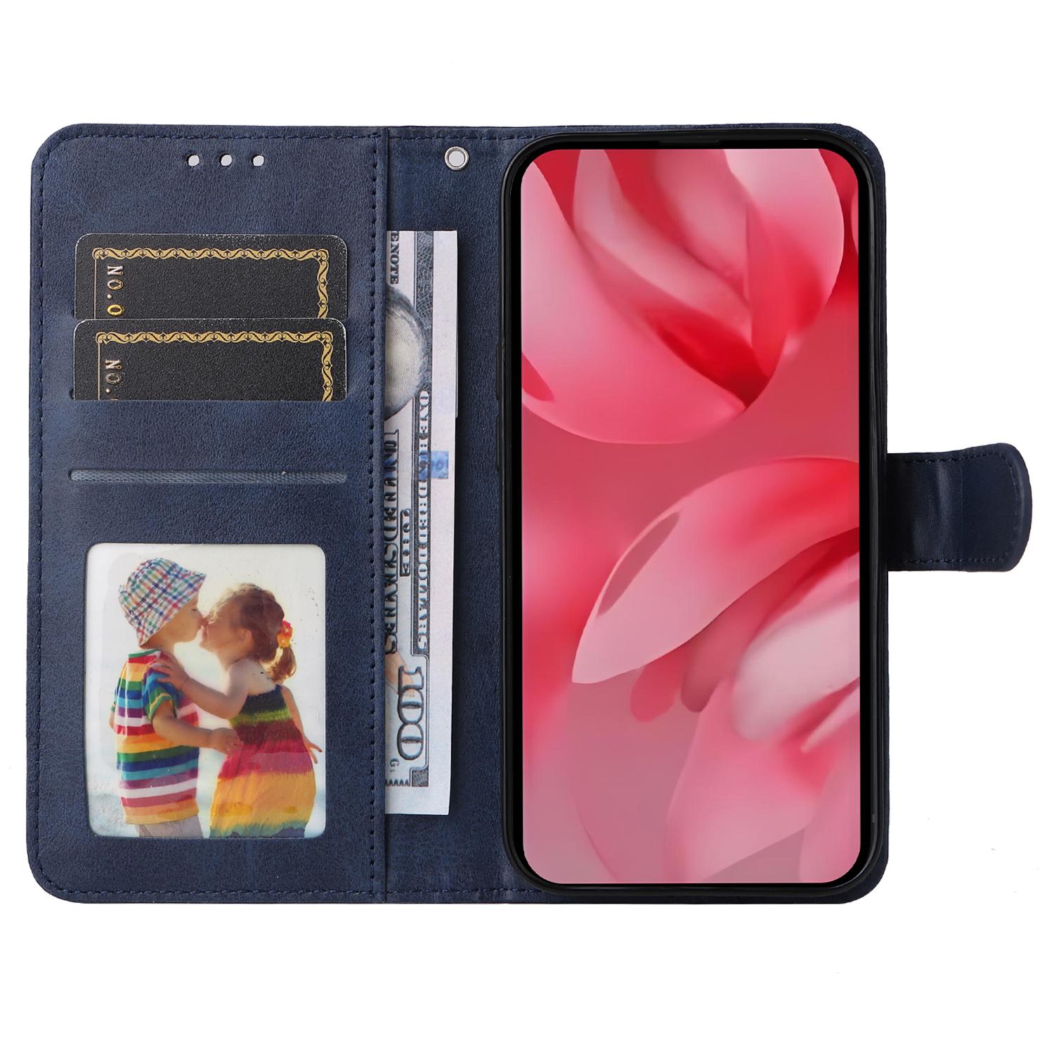 

For Google Pixel 9a Case Wallet PU Leather Folio Flip Phone Cover Brown