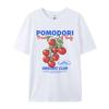 Italian Tomato Pomodoro Graphic Tees Loose Short Sleeve Foodie Women T Shirt Retro Aesthetic Tshirts Fashion Garden Female Tops