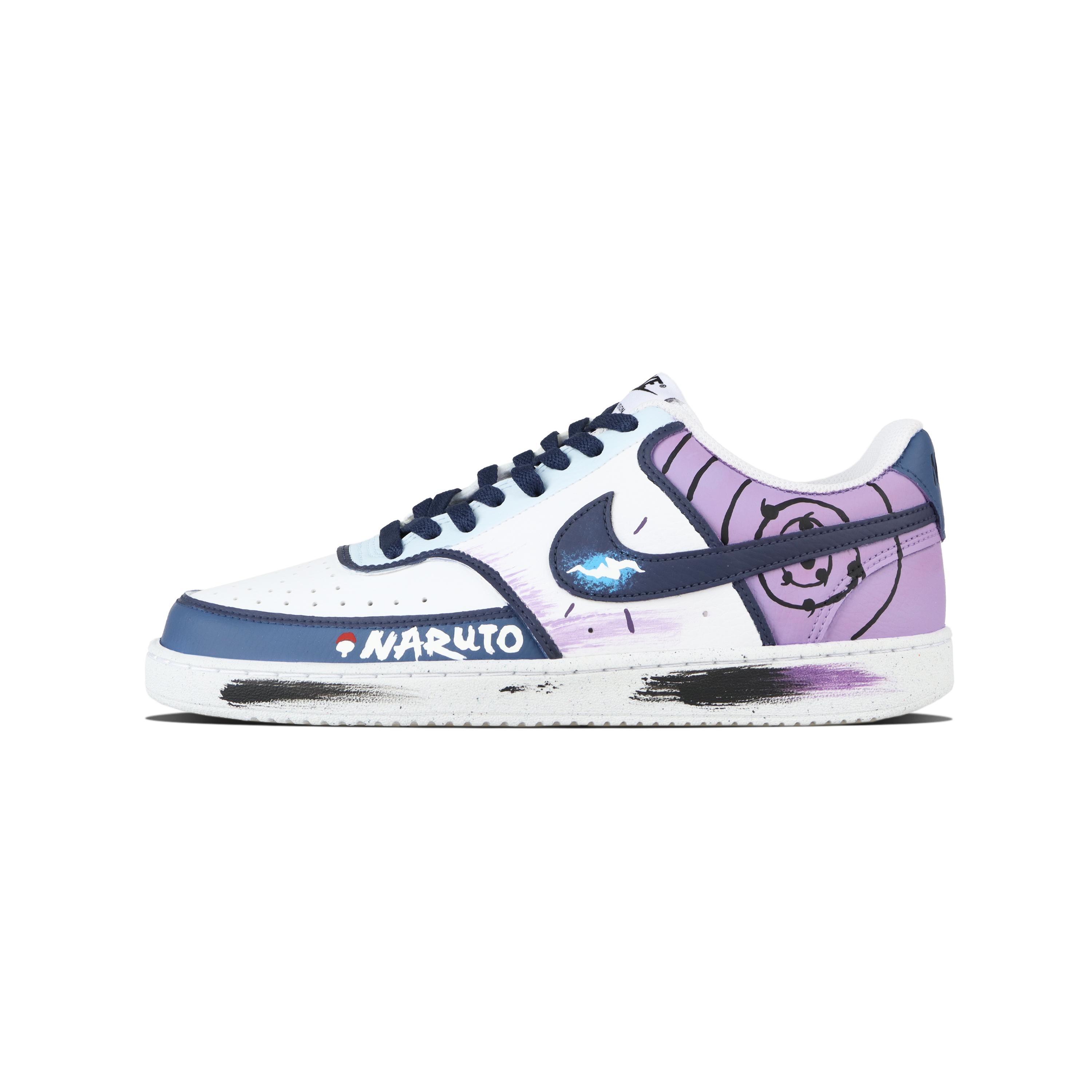 

Nike Court Vision 1 Sasuke Abrasion Resistant Abrasion Resistant Low top Skateboard Shoes Unisex Purple DH2987-101(Team1374-Sasuke) 45