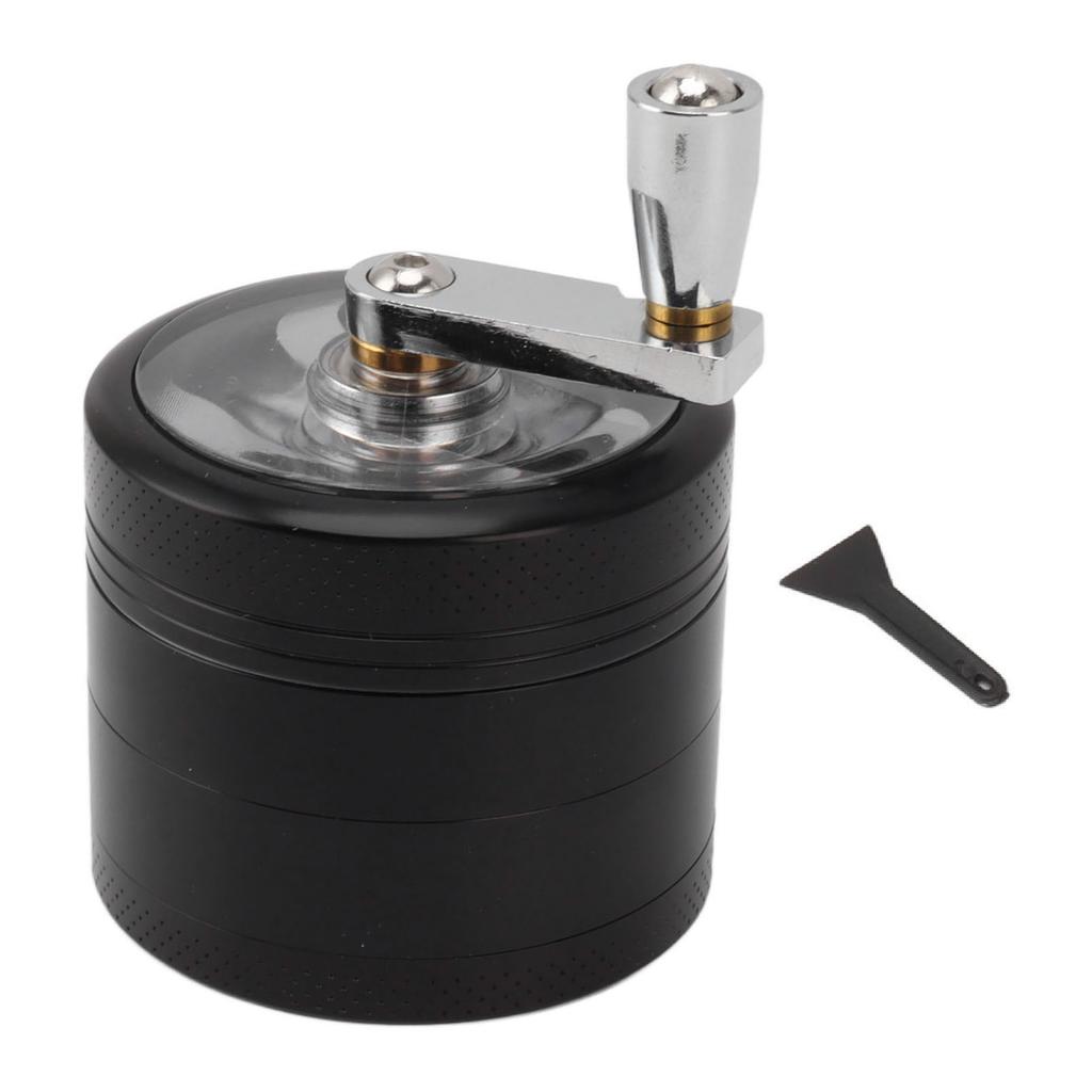 63mm Krydderkvern Hånddrevet Sinklegering Krydderkvern Kryddermølle med Håndtak