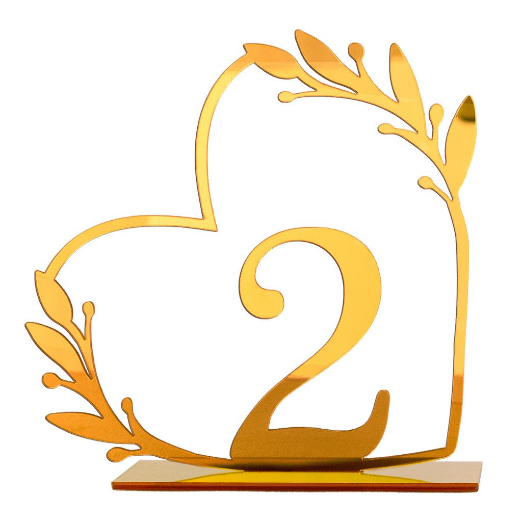 DIY Acrylic Numbers Wedding Table Numbers Mirror Table Numbers