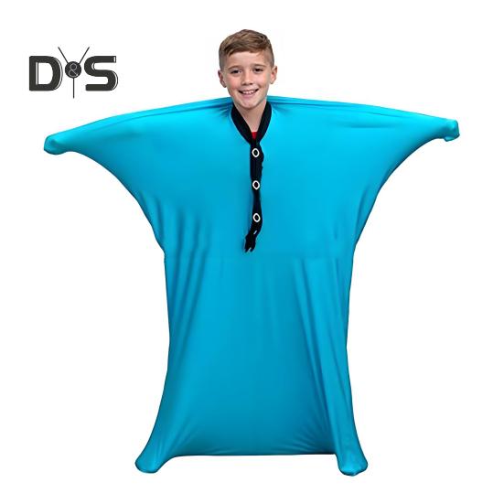 Dětská dynamická pohybová senzorická ponožka pro batolata chlapce dívky úleva od úzkosti stresu tělová ponožka děti celotělová zavinovací ponožka uklidňující terapeutická deka