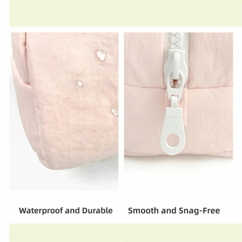 New Solid Color Pen Bag Large Capacity Cartoon Pencil Pouch Gift with Star Pendant Stationery Organizer School Office