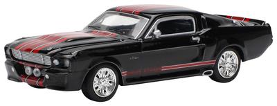 POP RACE Shelby Mustang GT500 Dark Chrome Finished Model PR640218 1/64
