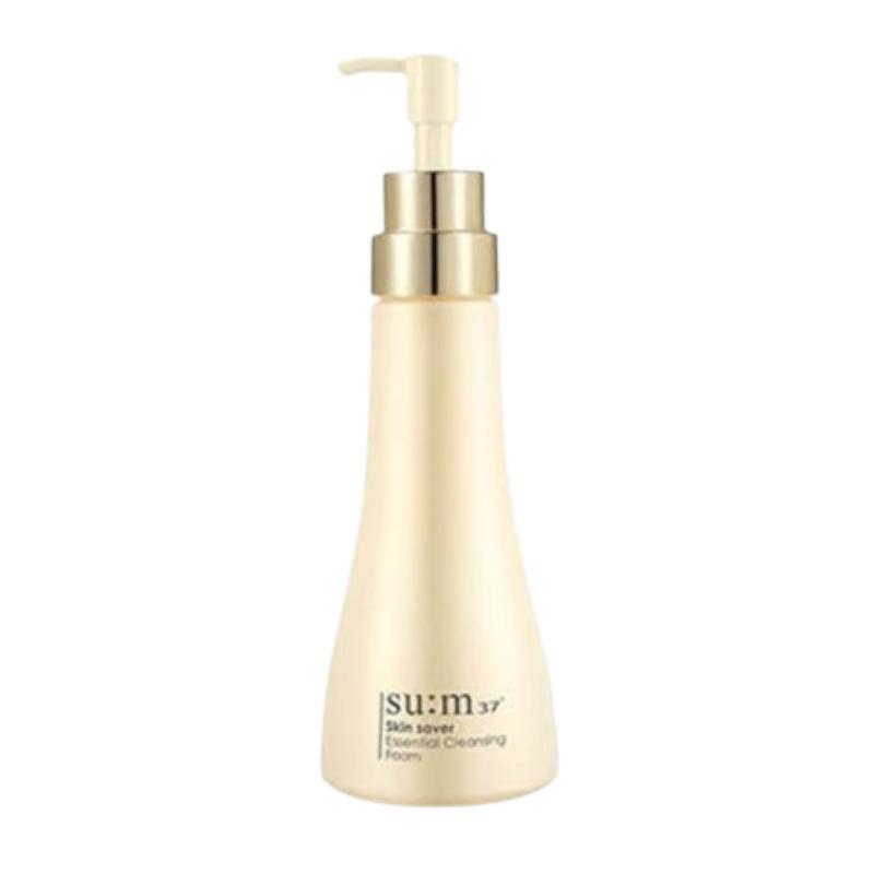 Su:m37° Skin Saver Essential Cleansing Foam 250ml | Gentle Foaming Cleanser for Sensitive Skin / Daily Pore Care