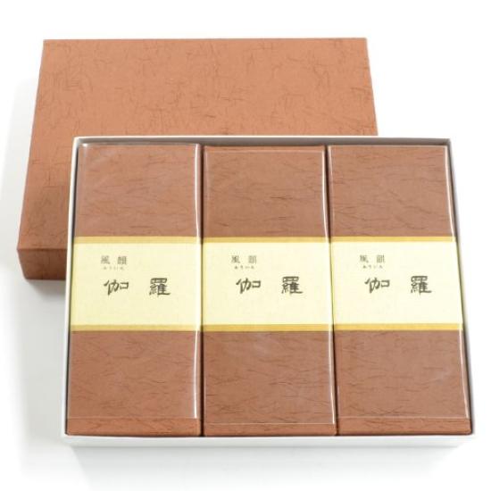 

Incense sticks for gift giving 3 box set Luxury smoked incense offering gift gift Minori-en [Fuin Kyara] [Mourning postcard] [Mourning visit] [O-Bon]