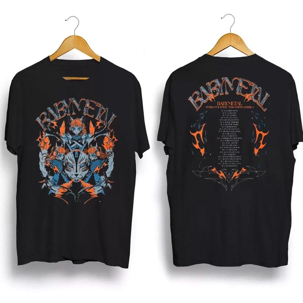 Sale 30 Babymetal World Tour 20252026 North American Tour Dates Tshirt S