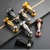 New Stainless Steel Magnetic Door Stopper Sticker Toilet Glass Hidden Door Holders Catch Floor Doorstop Door Hardware