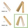 Bamboo Food Clamps With Magnetic Design For Safe And Easy Food Serving