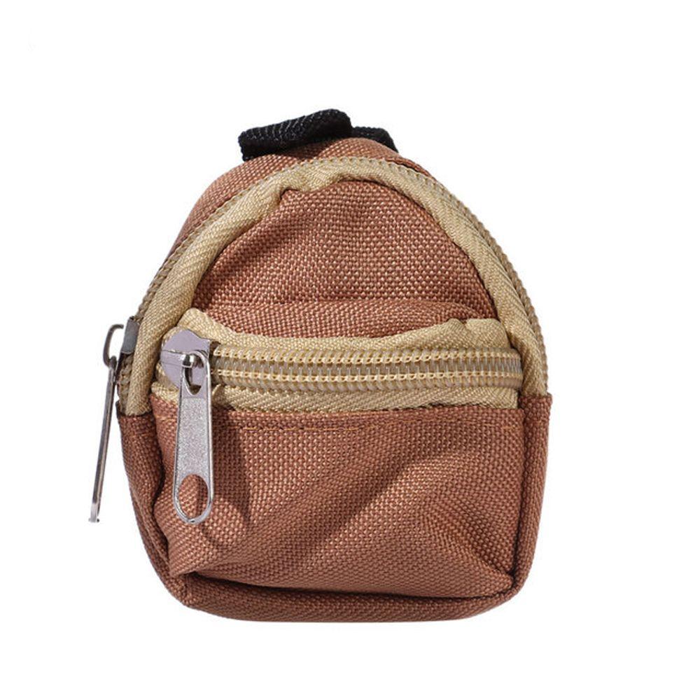 Gifts With Zipper Rucksack 1/6 BJD BJD Doll Schoolbag Doll Backpack Doll Bag Miniature Doll Bag