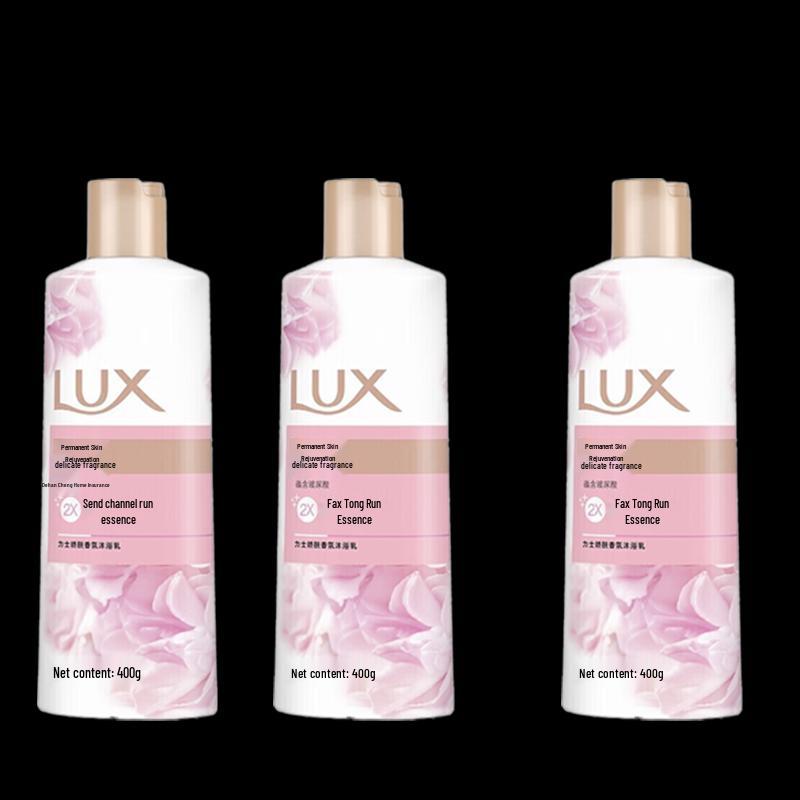 Молочко для душа Lux Everlasting Tender Skin, 3x400 г